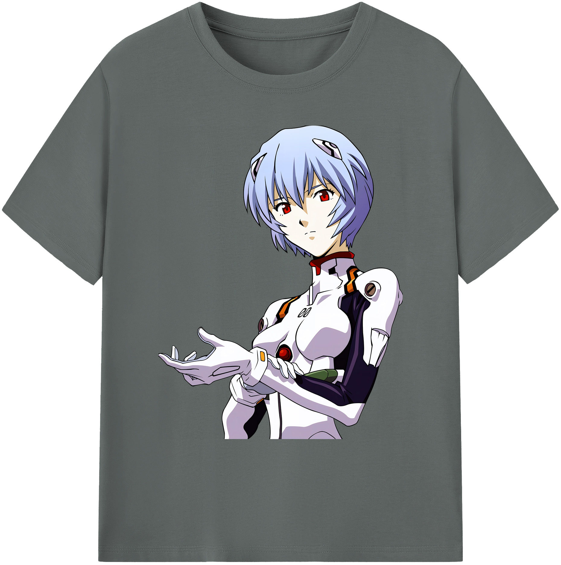 （画像用） EVA 新世紀エヴァンゲリオン 綿100％ メンズ半袖Tシャツ｜肌触りやわらか＆通気性